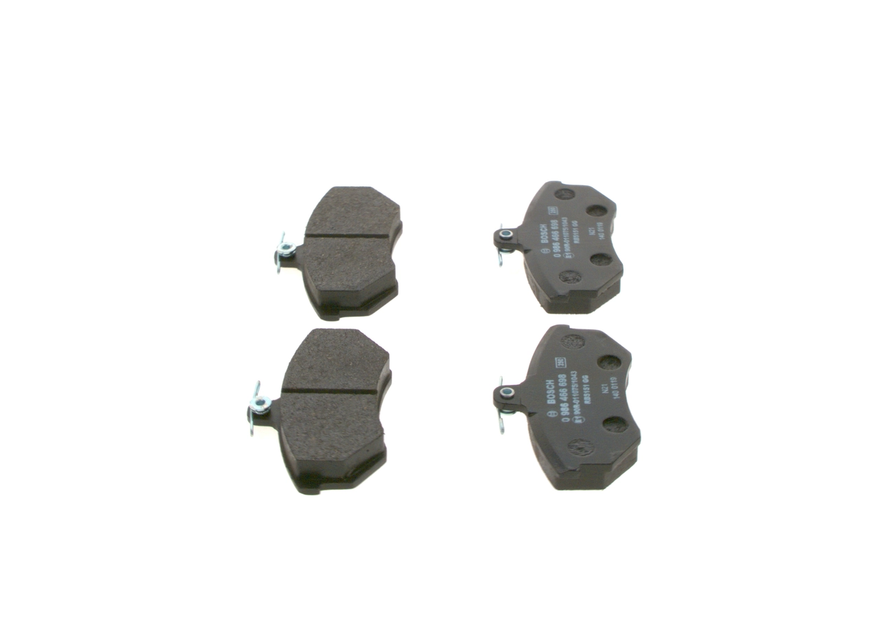 Brake Pad Set, disc brake 0 986 466 698
