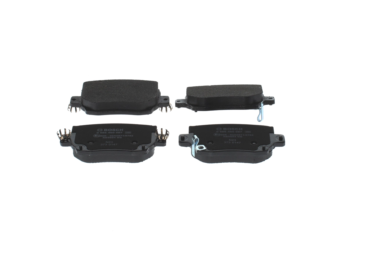 Brake Pad Set, disc brake 0 986 460 087