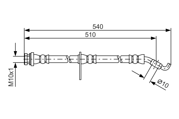 Brake Hose 1 987 481 560