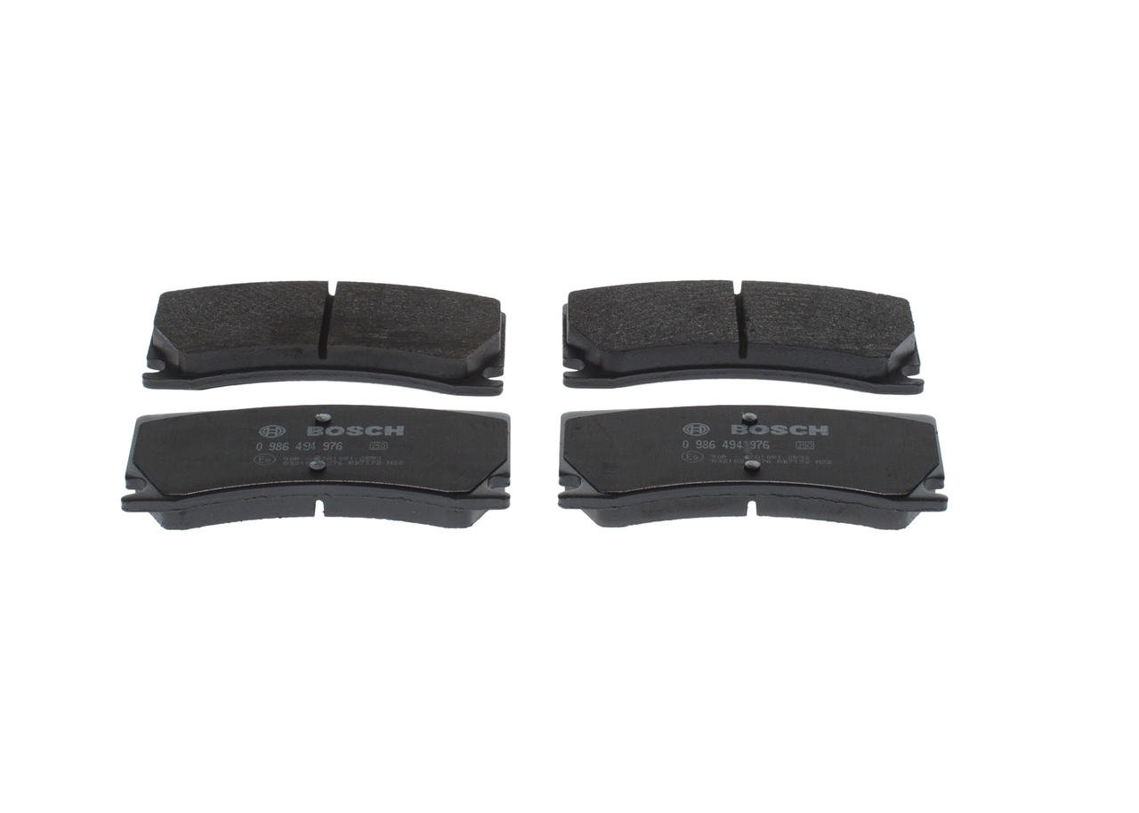Brake Pad Set, disc brake 0 986 494 976