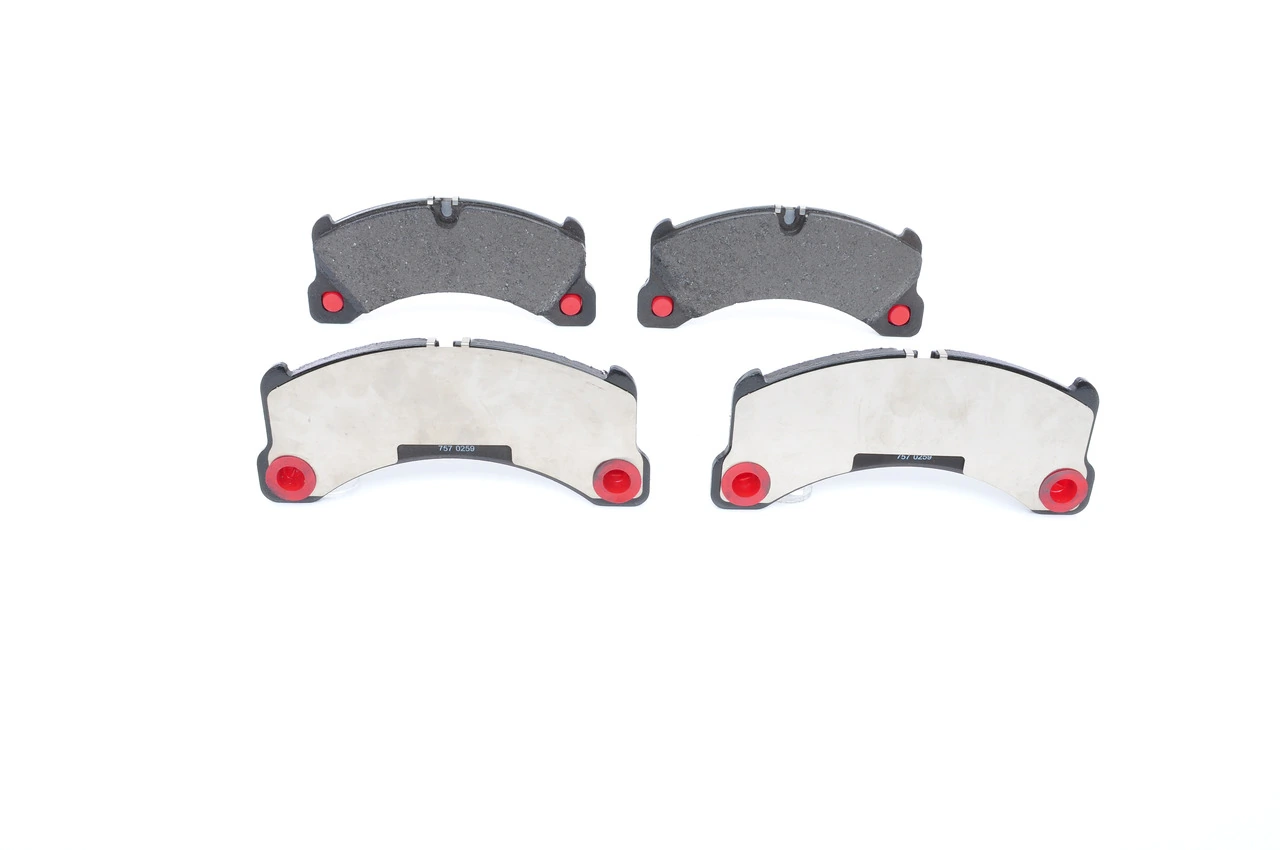 Brake Pad Set, disc brake 0 986 494 757