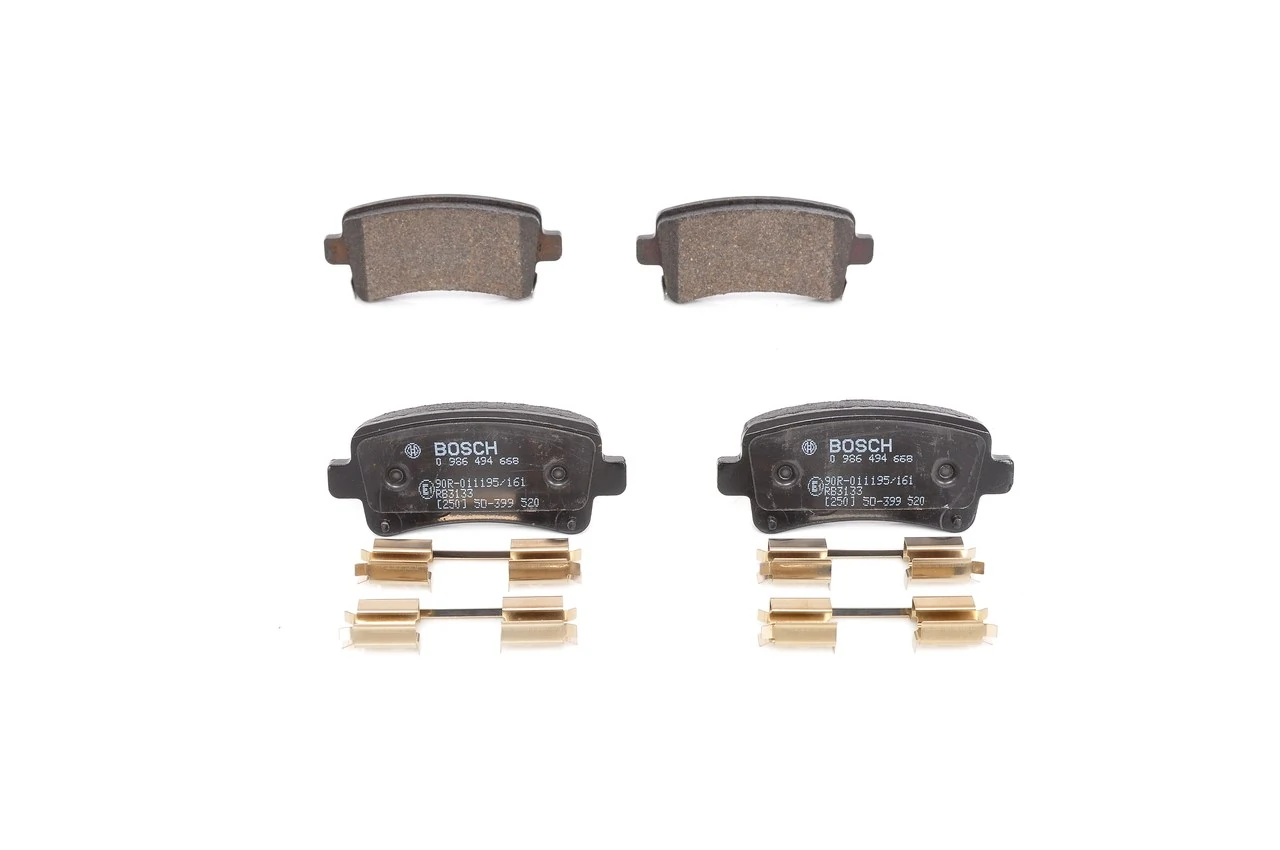 Brake Pad Set, disc brake 0 986 494 668