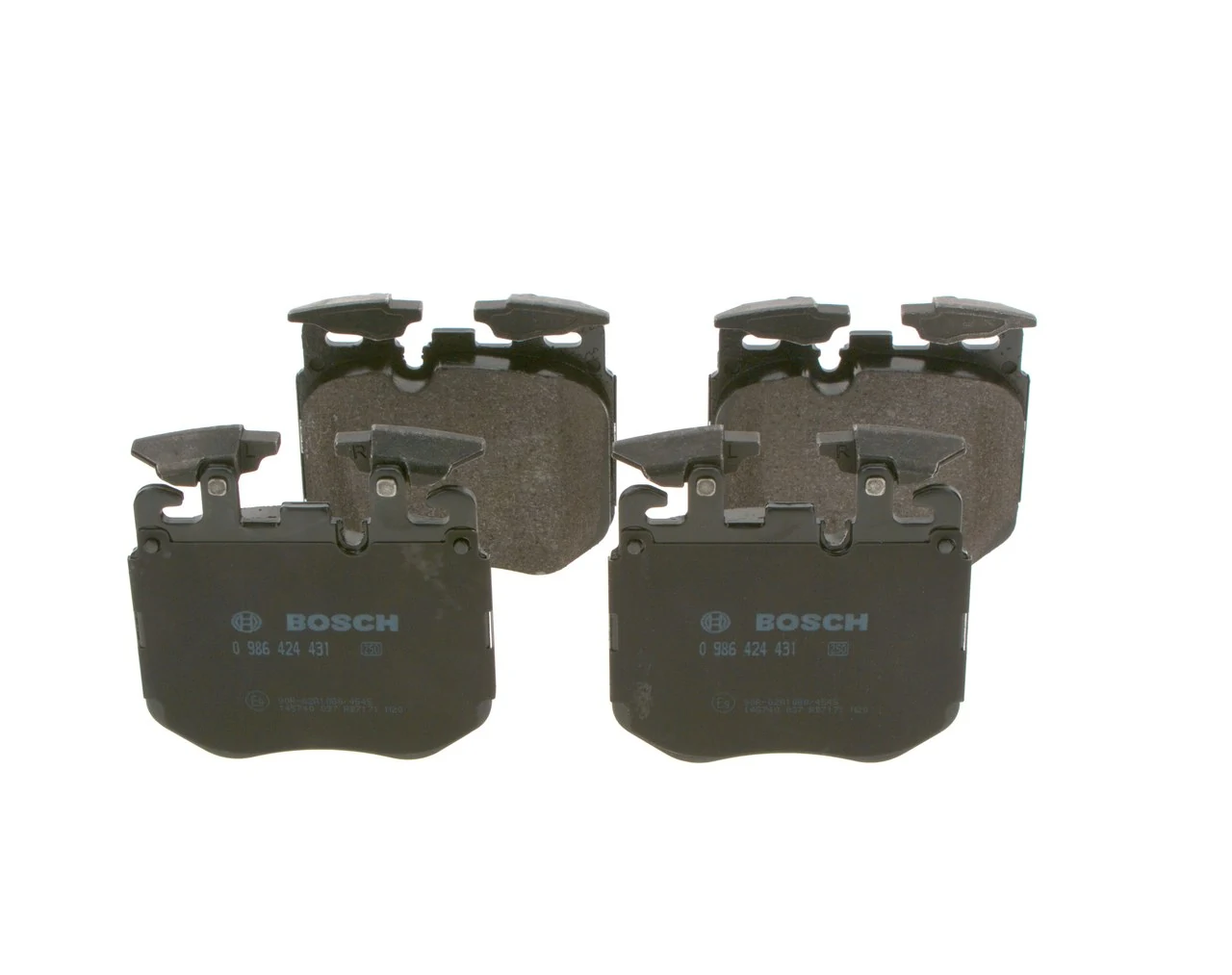Brake Pad Set, disc brake 0 986 424 431