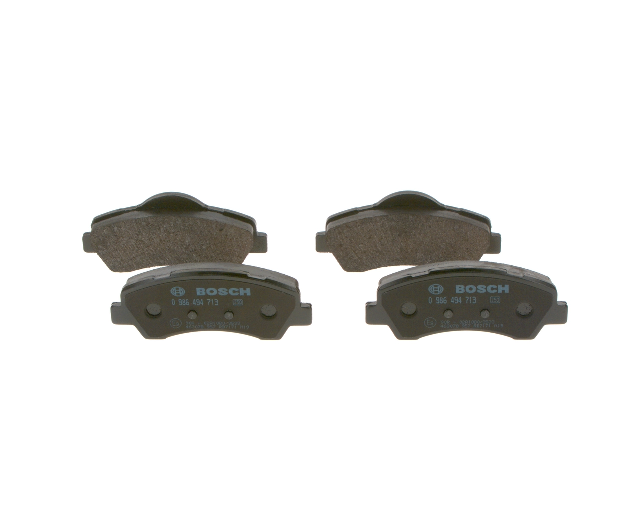 Brake Pad Set, disc brake 0 986 494 713