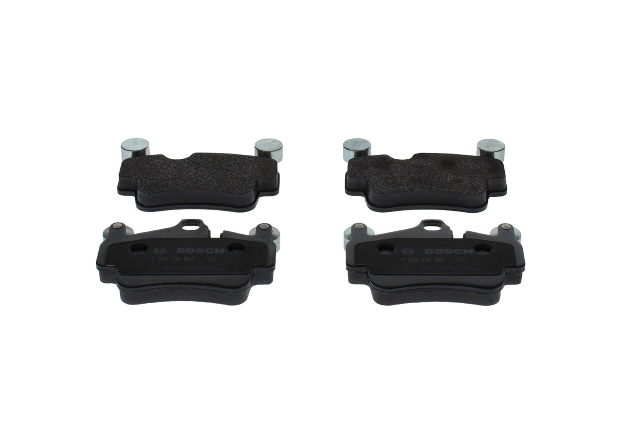 Brake Pad Set, disc brake 0 986 494 567