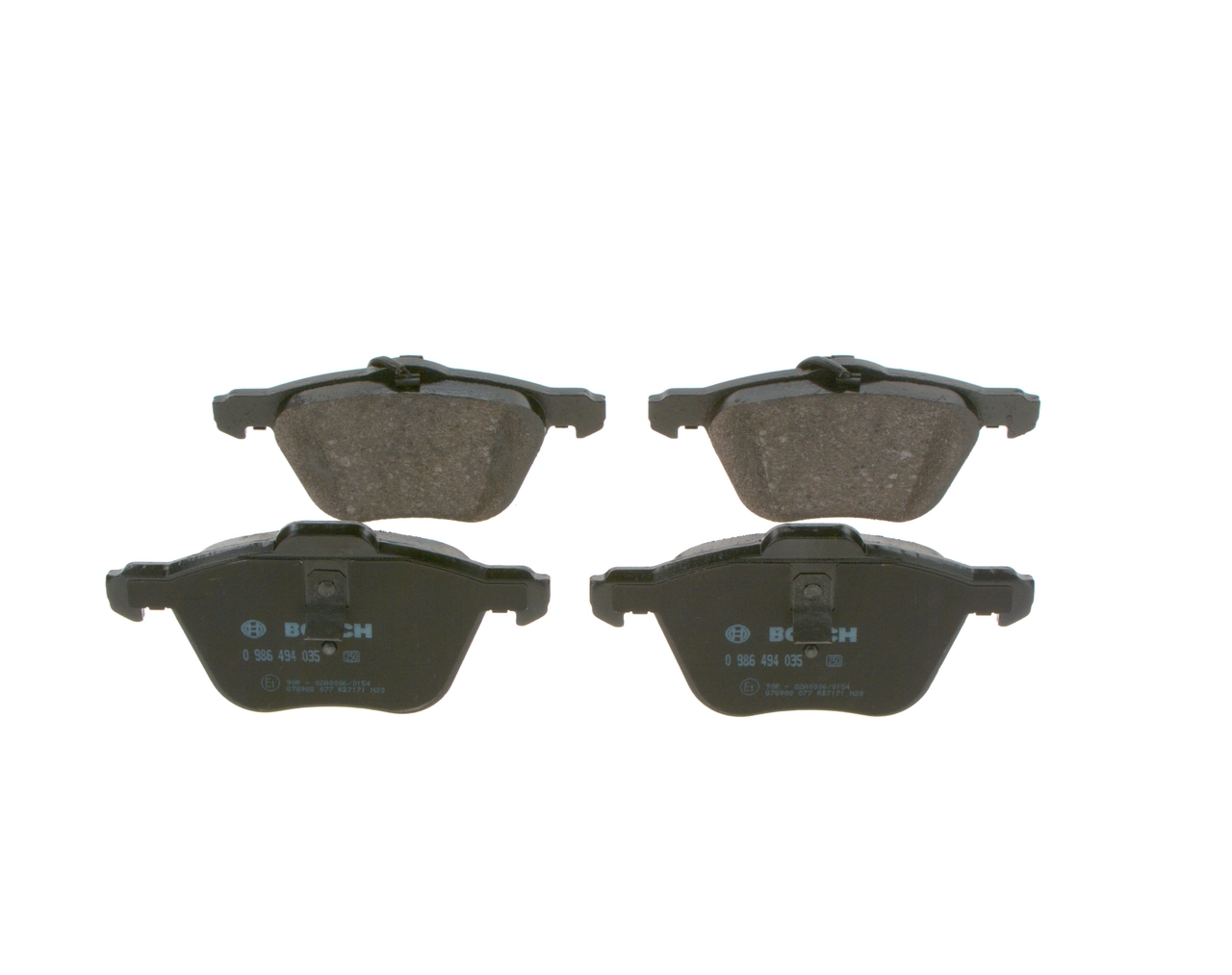 Brake Pad Set, disc brake 0 986 494 035