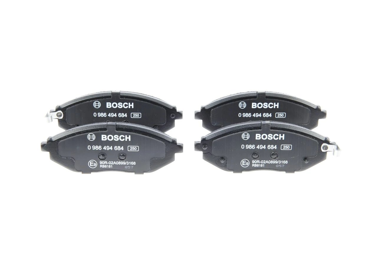 Brake Pad Set, disc brake 0 986 494 684