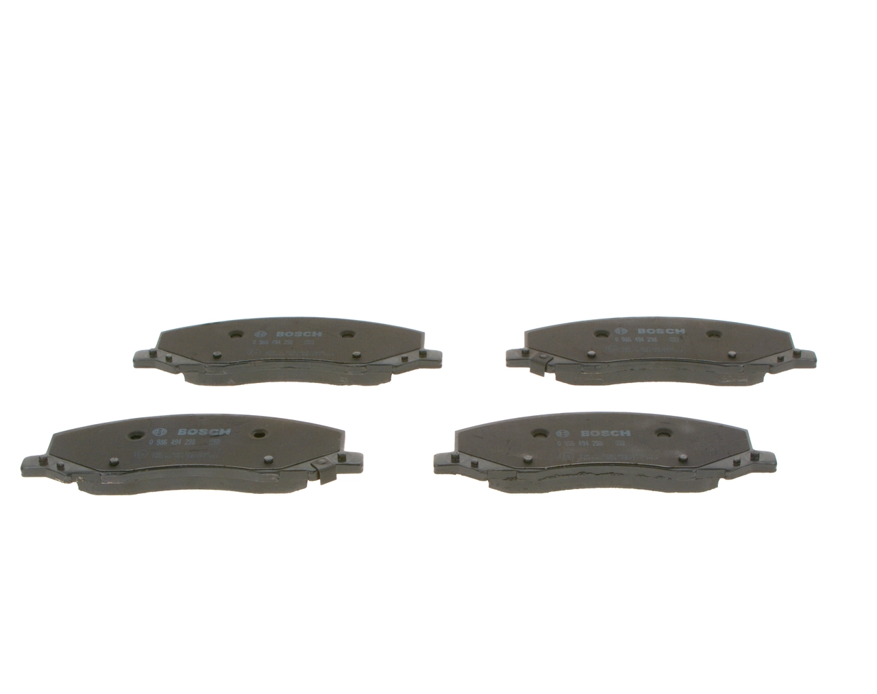 Brake Pad Set, disc brake 0 986 494 298