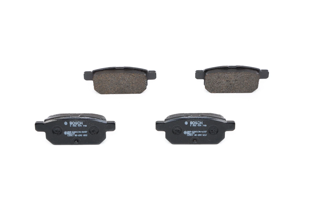 Brake Pad Set, disc brake 0 986 494 748