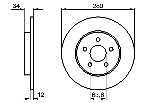 Brake Disc 0 986 479 B65