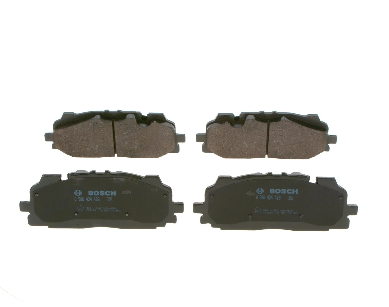 Brake Pad Set, disc brake 0 986 424 429