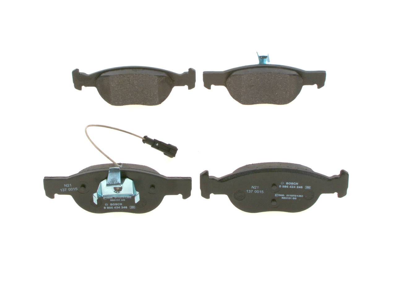 Brake Pad Set, disc brake 0 986 424 246
