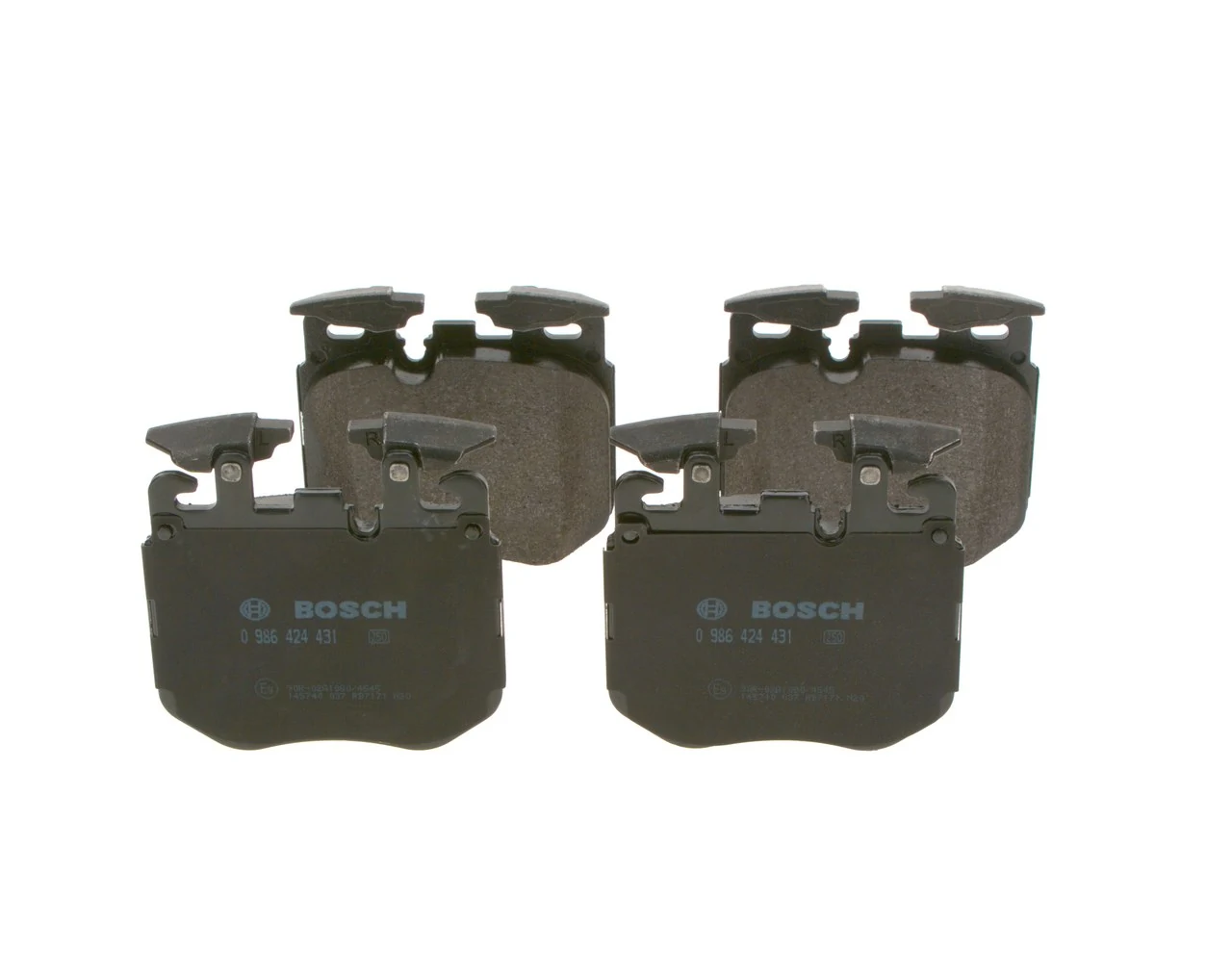 Brake Pad Set, disc brake 0 986 424 431