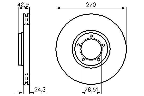 Brake Disc 0 986 478 166