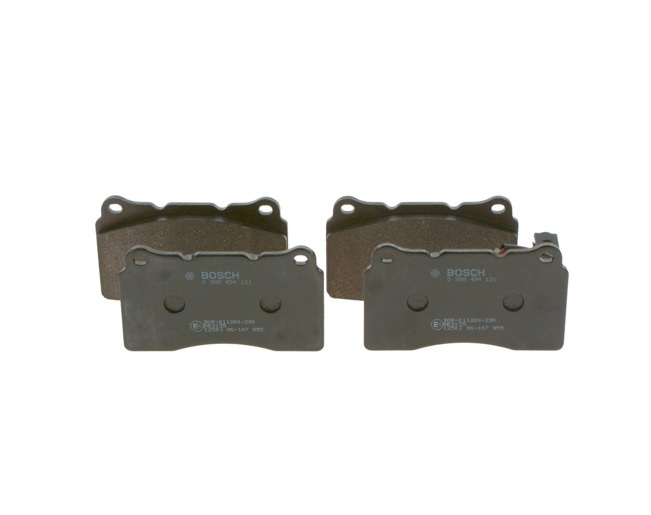 Brake Pad Set, disc brake 0 986 494 131