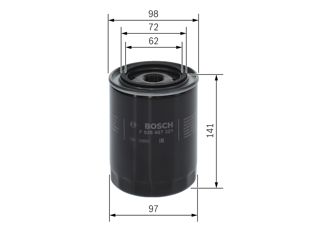 Oil Filter F 026 407 321