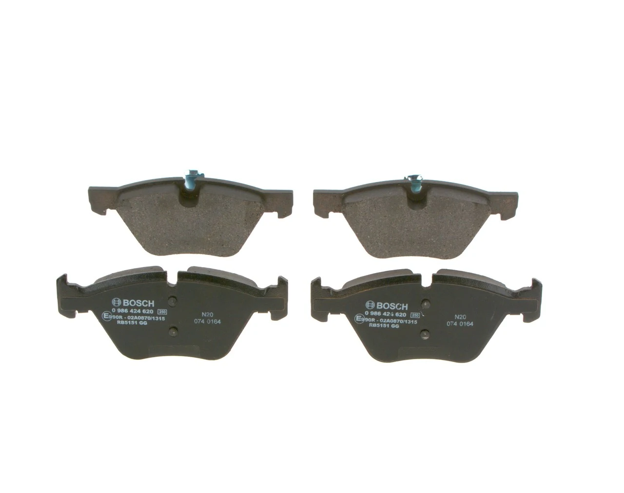 Brake Pad Set, disc brake 0 986 424 620