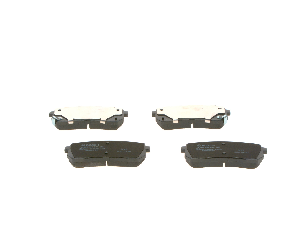 Brake Pad Set, disc brake 0 986 494 828