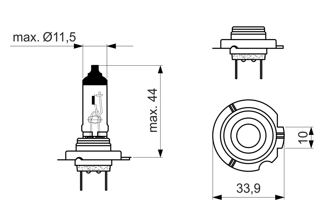 Bulb, spotlight Pure Light WS 1 987 302 091
