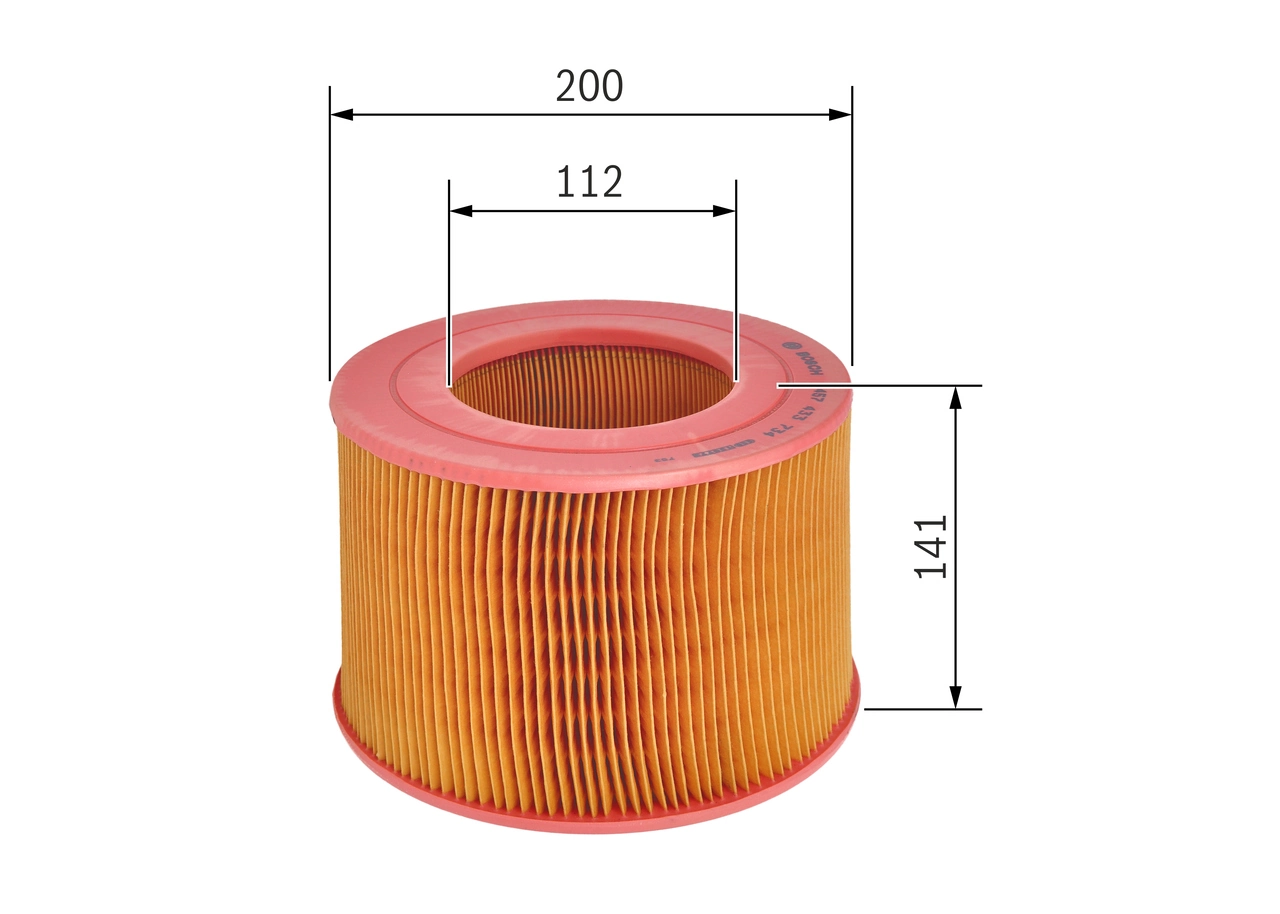 Air Filter 1 457 433 734