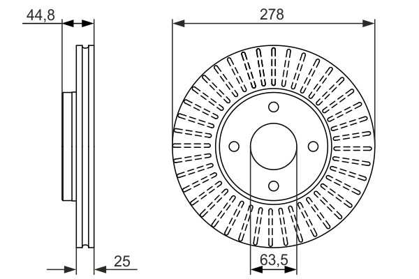 Brake Disc 0 986 479 637