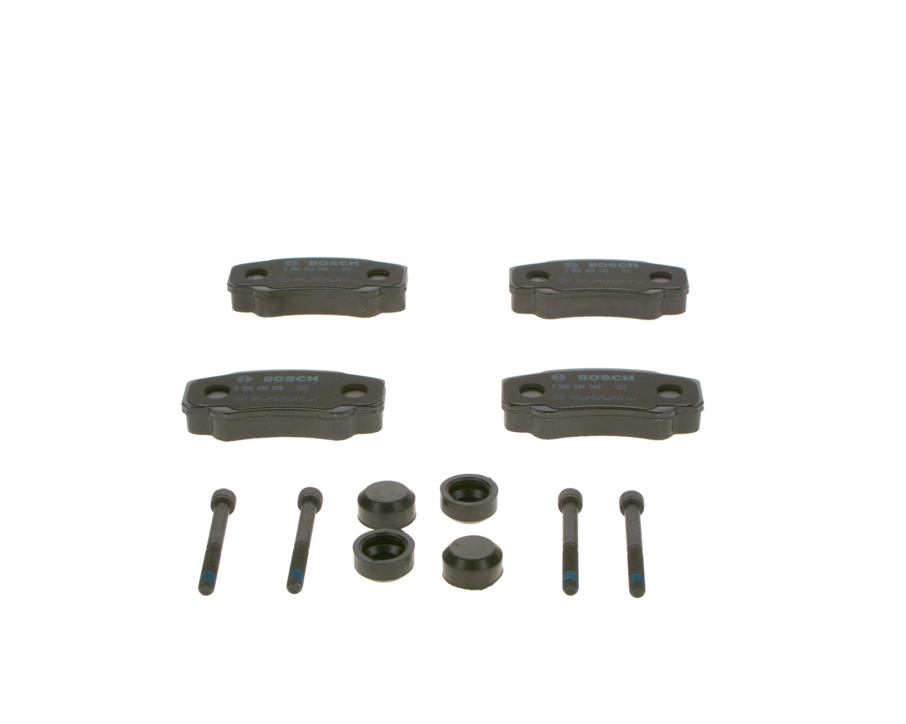 Brake Pad Set, disc brake 0 986 494 049