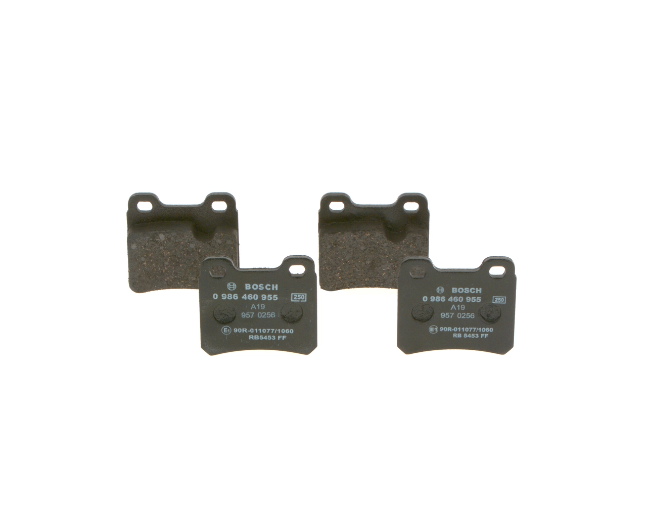 BOSCH 0 986 460 955 Brake Pad Set, disc brake