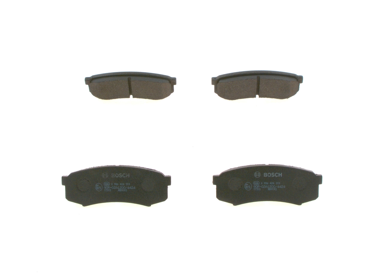 Brake Pad Set, disc brake 0 986 424 313