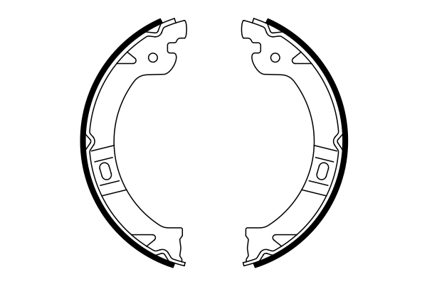 Brake Shoe Set, parking brake 0 986 487 919