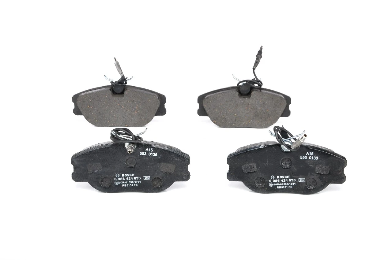 Brake Pad Set, disc brake 0 986 424 033