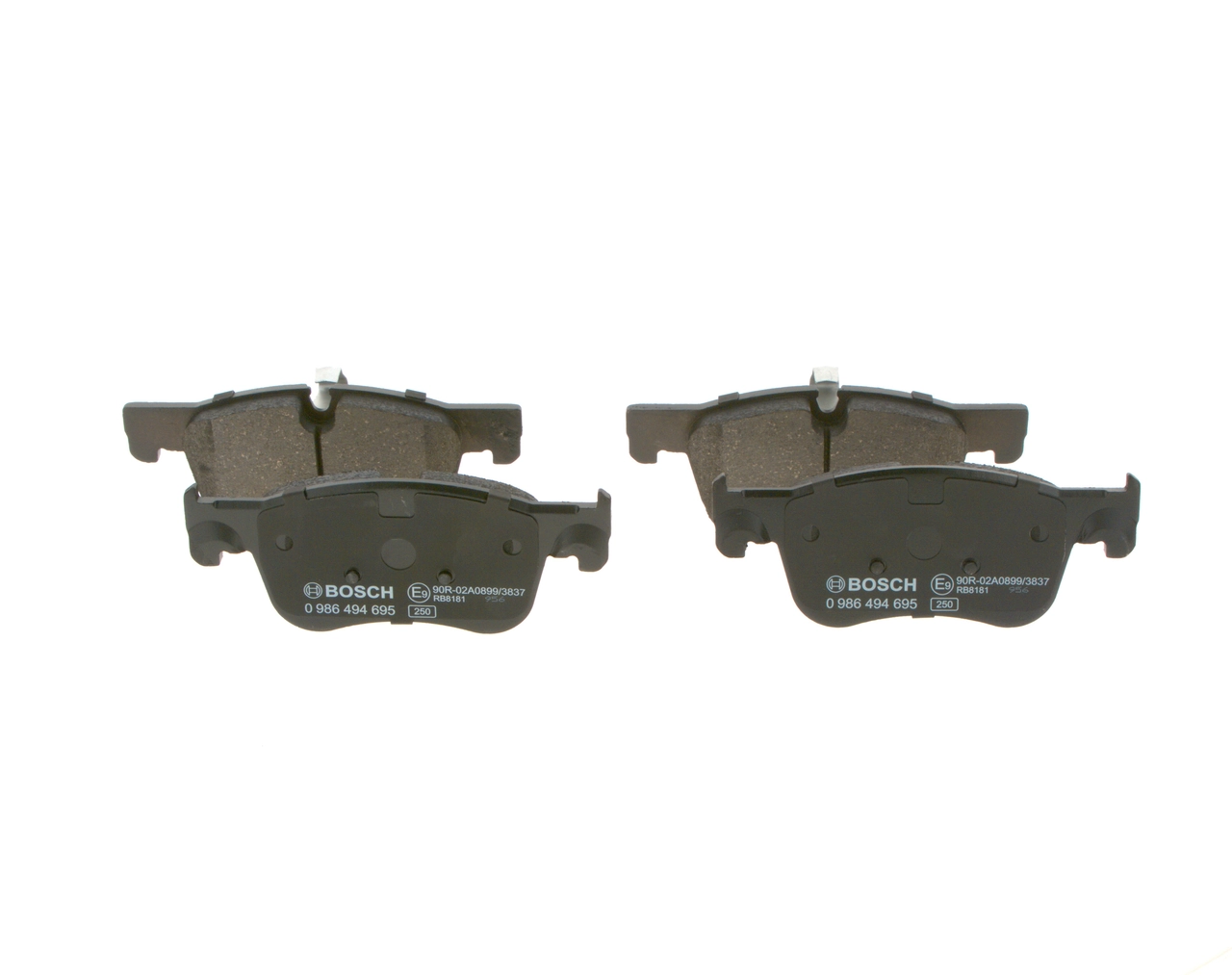 Brake Pad Set, disc brake 0 986 494 695