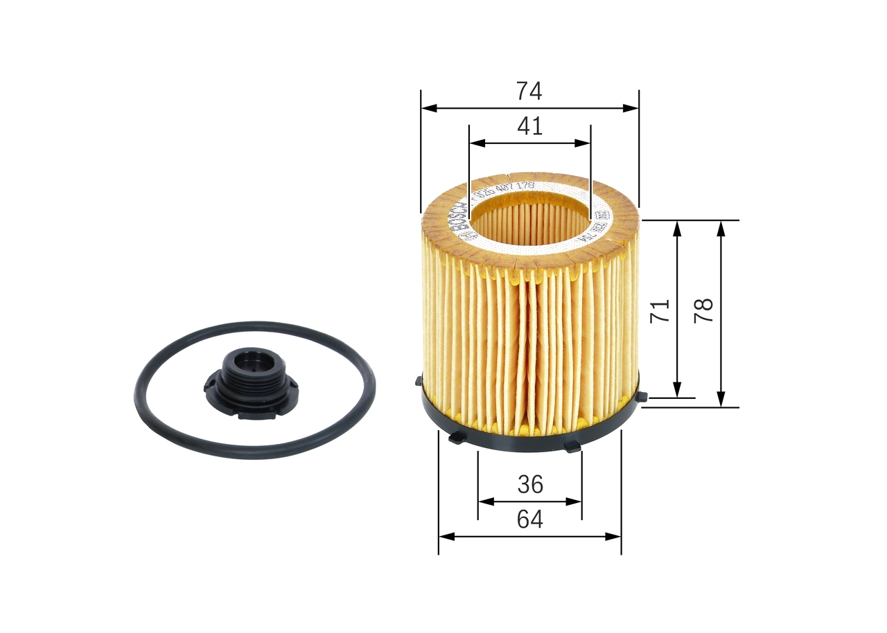 Oil Filter F 026 407 178