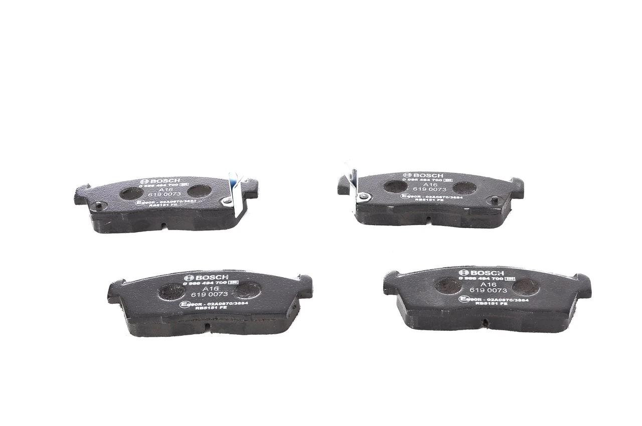 Brake Pad Set, disc brake 0 986 494 700