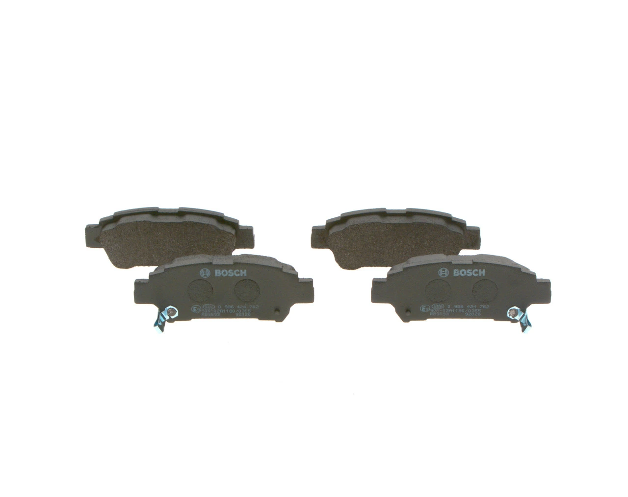 Brake Pad Set, disc brake 0 986 424 762
