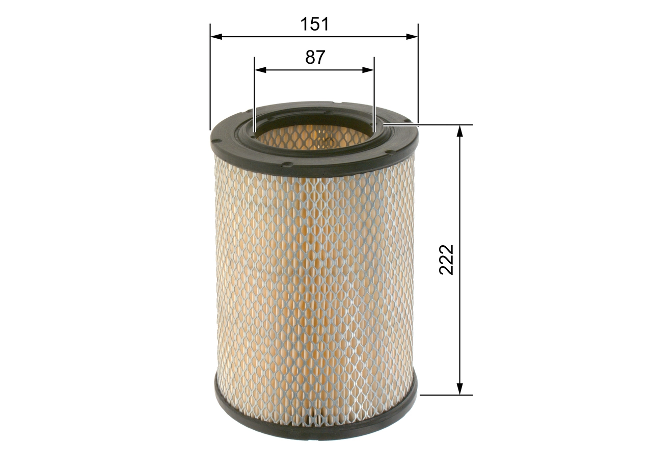 BOSCH 1 457 429 056 Air Filter