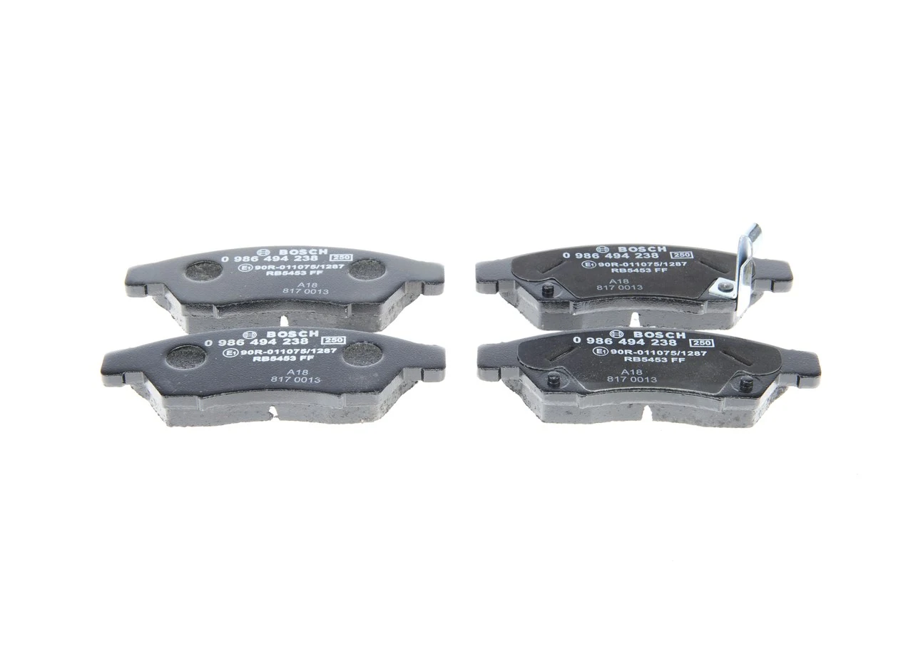Brake Pad Set, disc brake 0 986 494 238