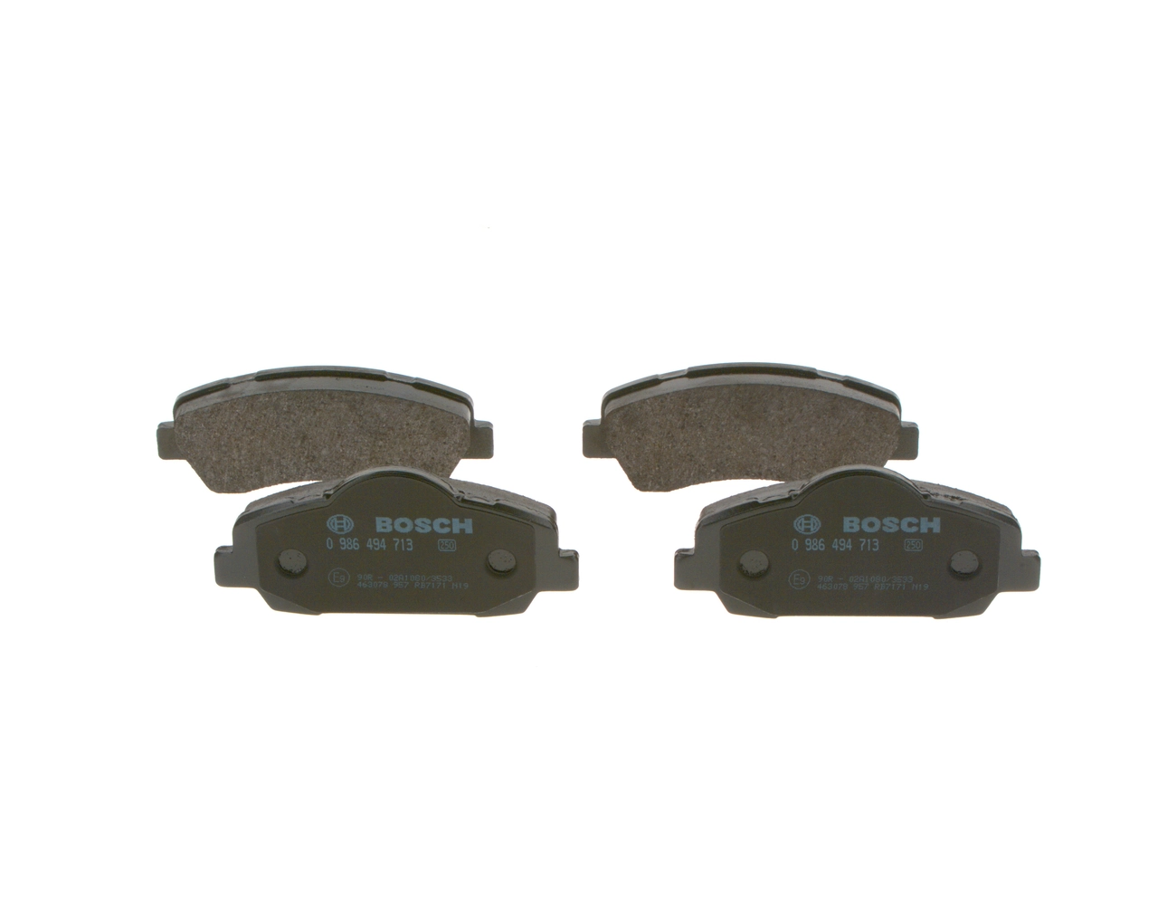 Brake Pad Set, disc brake 0 986 494 713