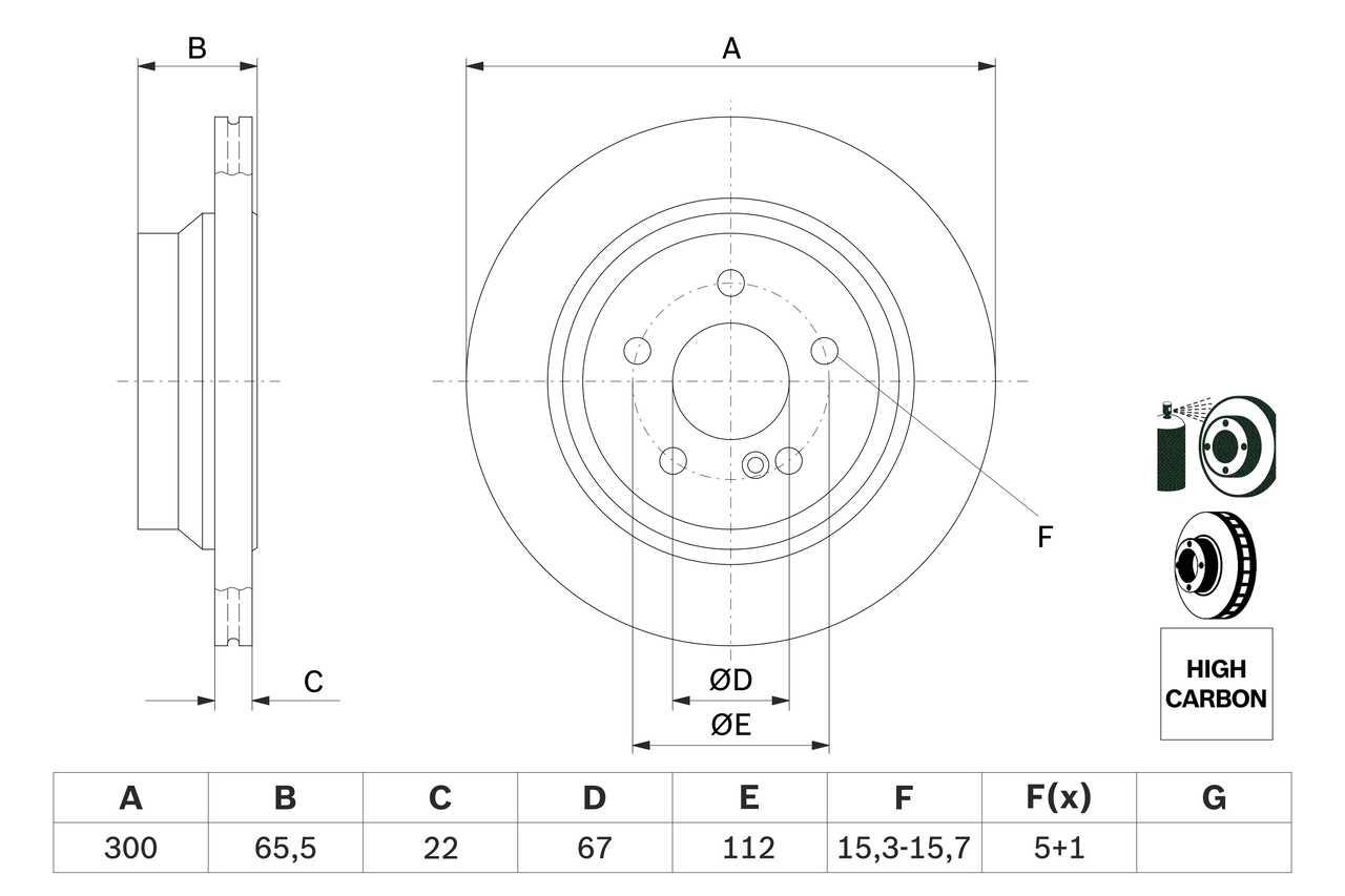 Brake Disc 0 986 479 042