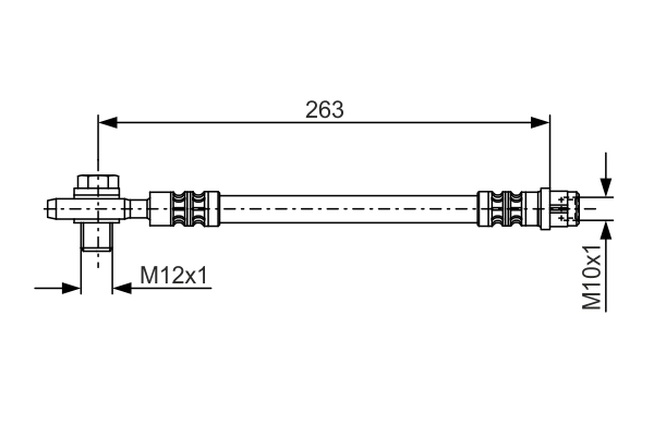 Brake Hose 1 987 476 944