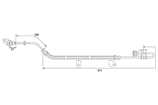 BOSCH 0 265 006 237 Sensor, wheel speed