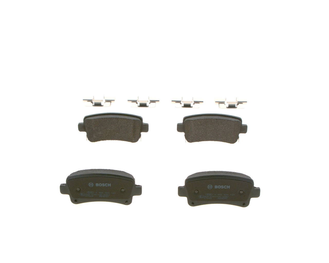 Brake Pad Set, disc brake 0 986 424 124