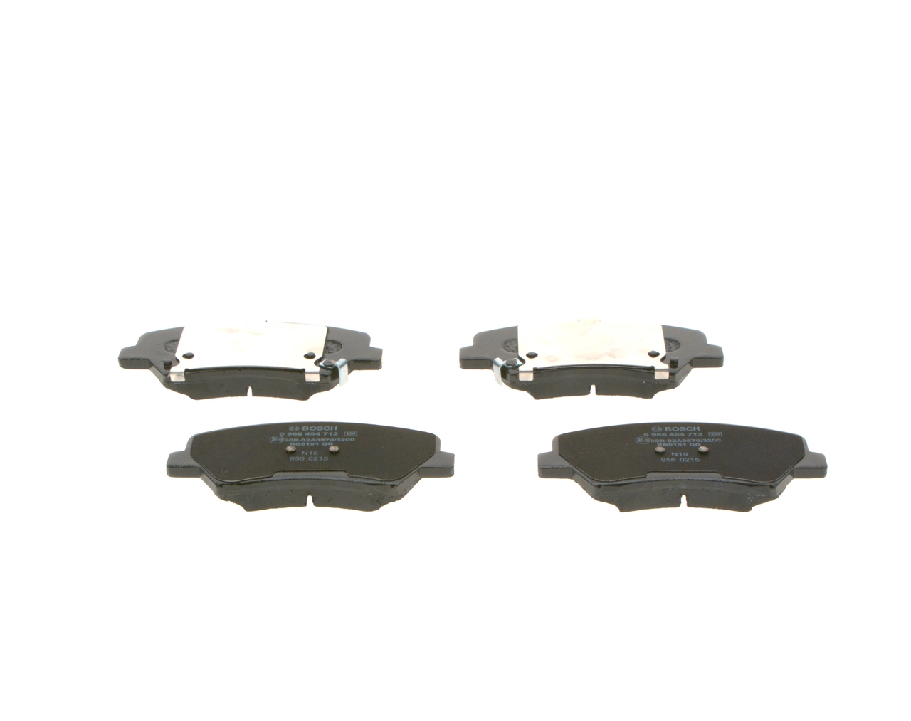 Brake Pad Set, disc brake 0 986 494 712