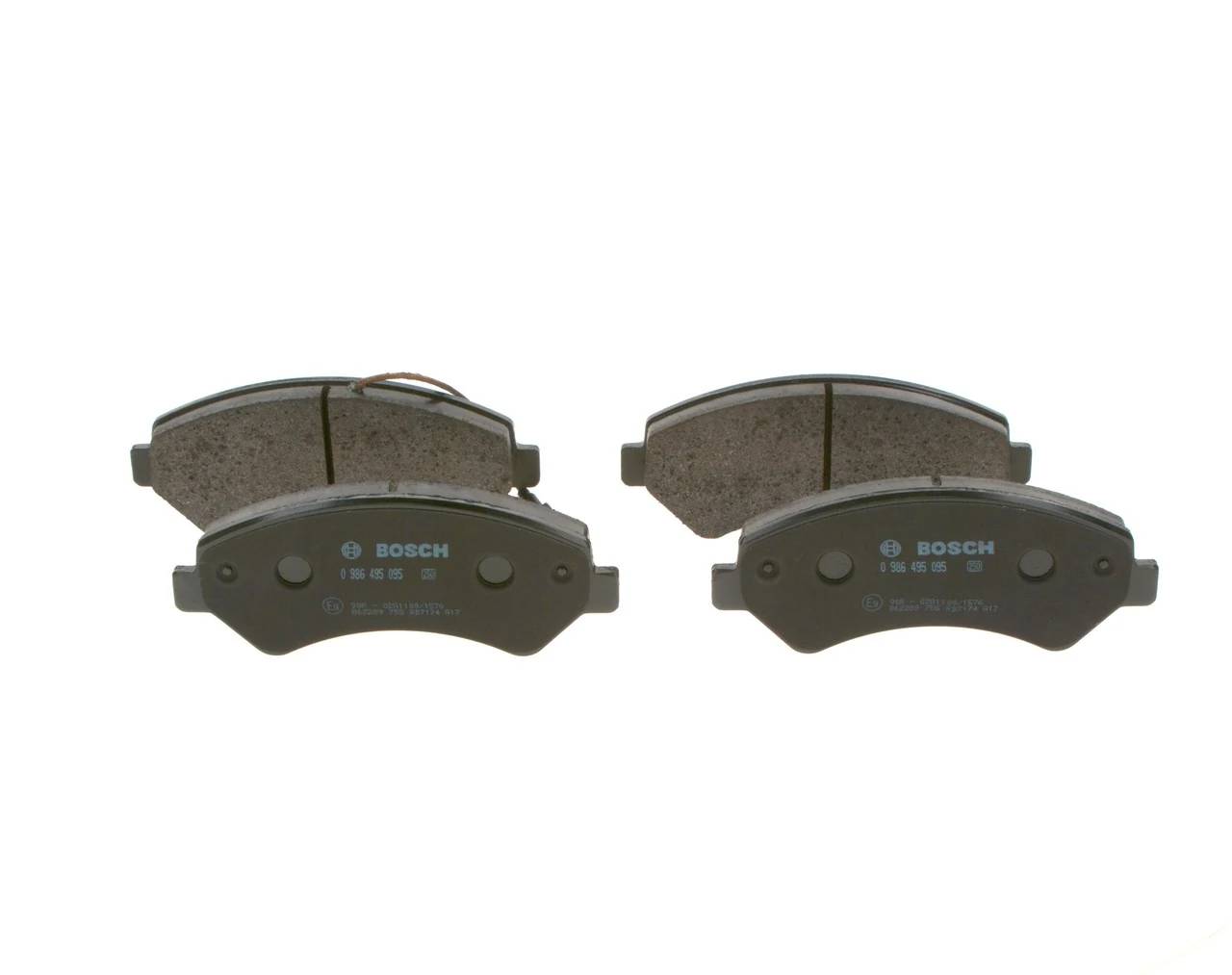 Brake Pad Set, disc brake 0 986 495 095