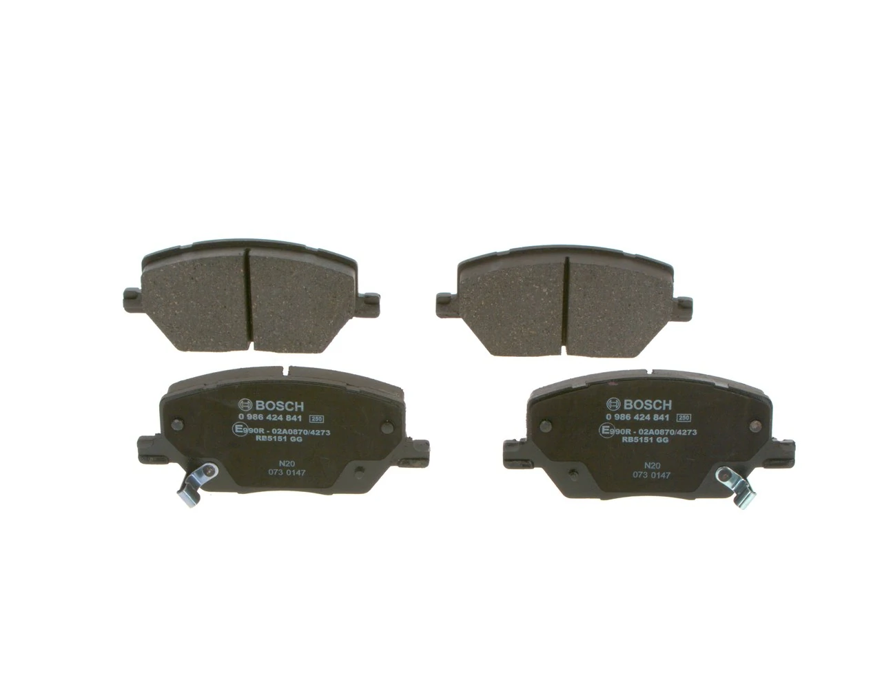 Brake Pad Set, disc brake 0 986 424 841