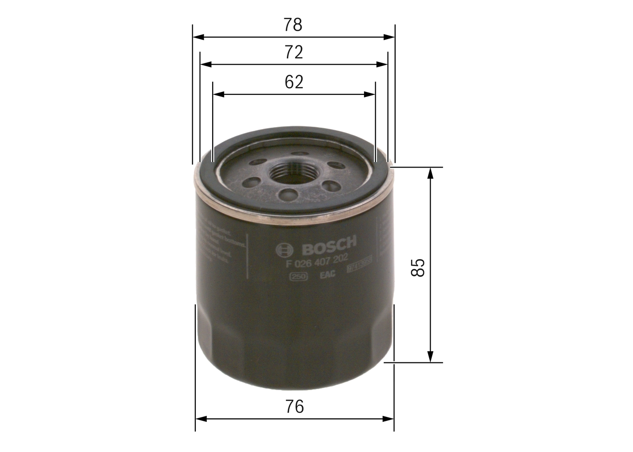 Oil Filter F 026 407 202