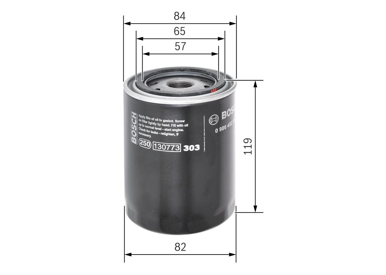 Oil Filter 0 986 452 000