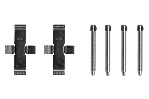 Accessory Kit, disc brake pad 1 987 474 101