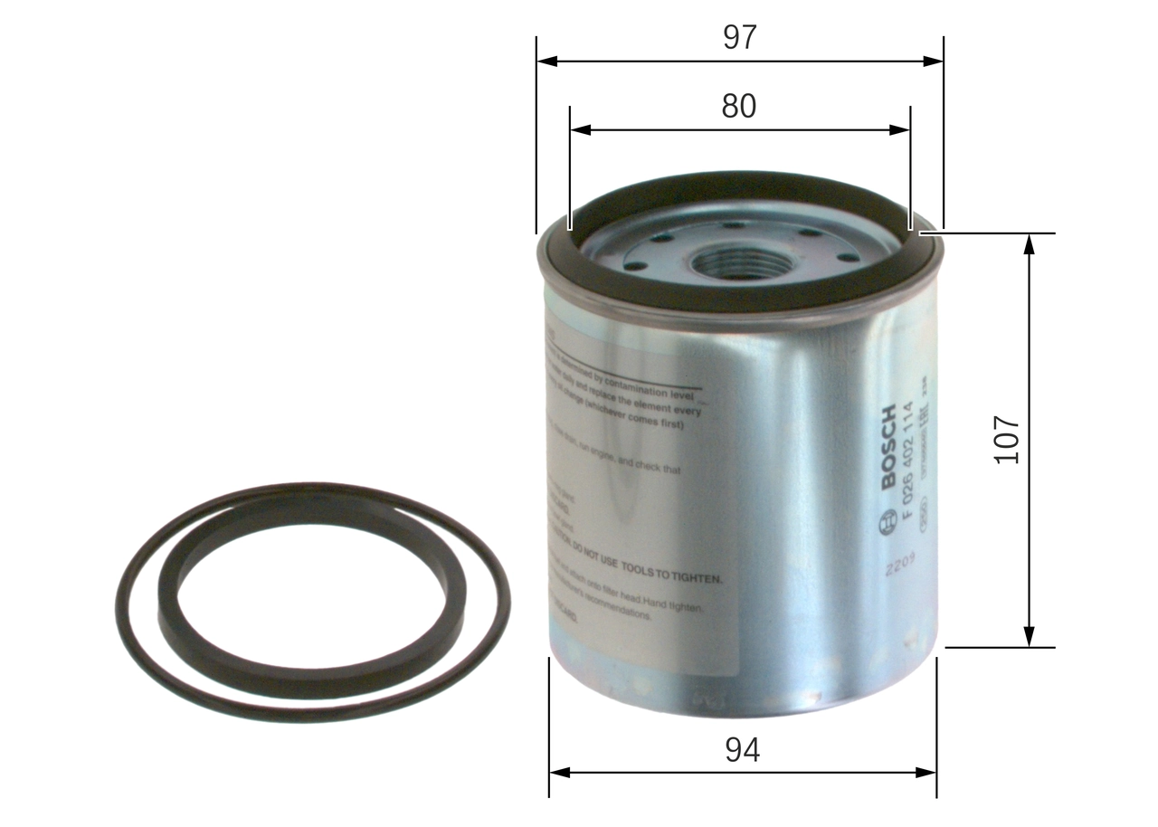 Fuel Filter F 026 402 114