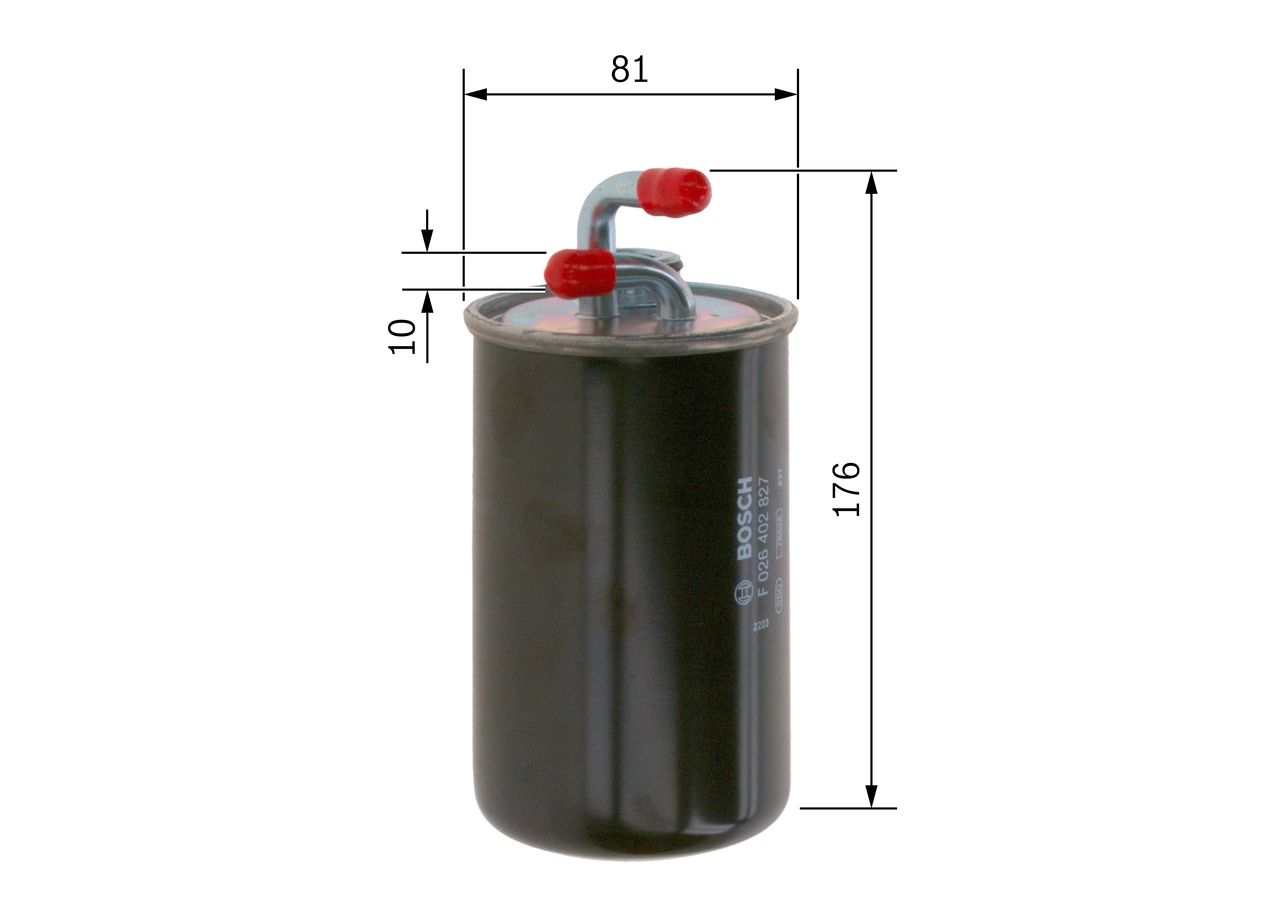 Fuel Filter F 026 402 827