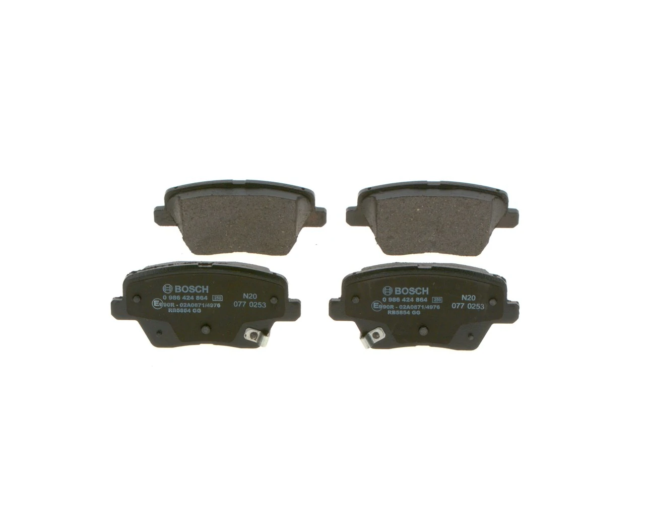 Brake Pad Set, disc brake 0 986 424 864